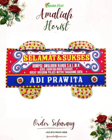 Papan Bunga Ucapan Selamat Citalem